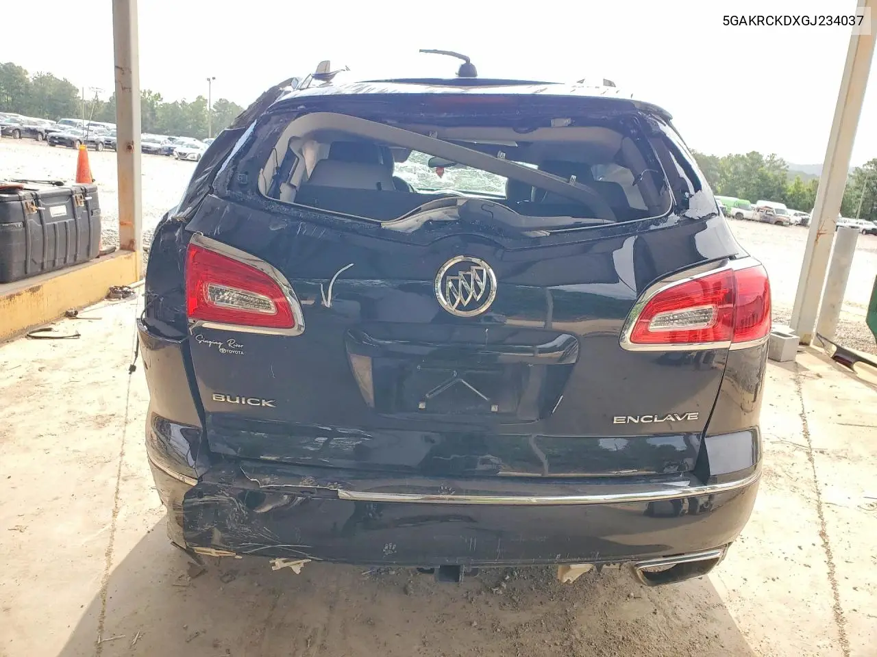 2016 Buick Enclave VIN: 5GAKRCKDXGJ234037 Lot: 61154166