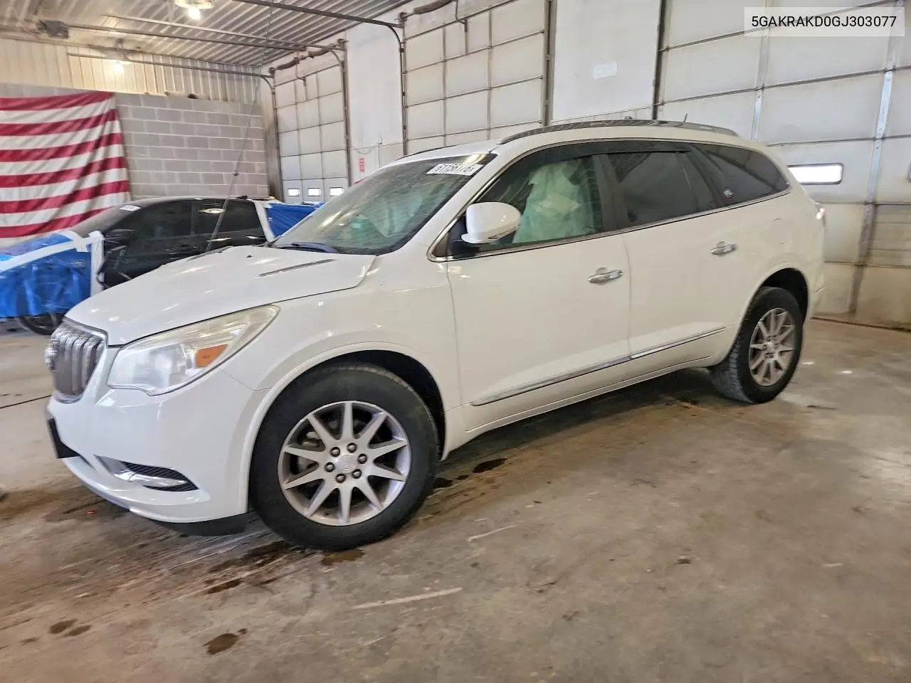2016 Buick Enclave VIN: 5GAKRAKD0GJ303077 Lot: 61156176