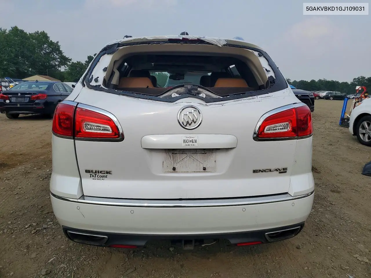 2016 Buick Enclave VIN: 5GAKVBKD1GJ109031 Lot: 61357186