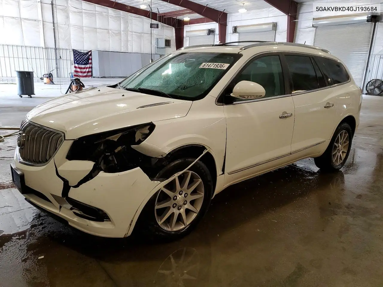 2016 Buick Enclave VIN: 5GAKVBKD4GJ193684 Lot: 61471936