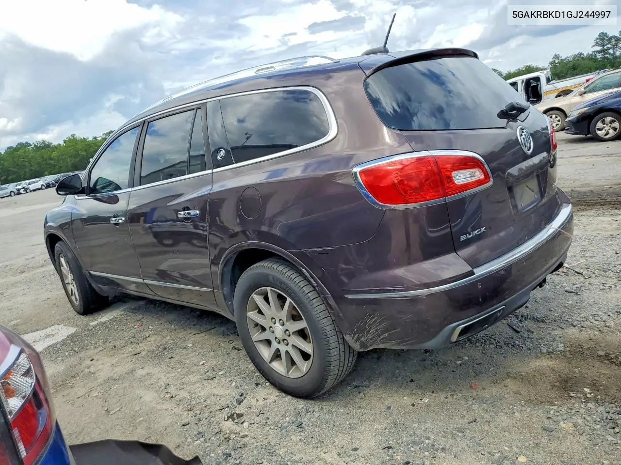 2016 Buick Enclave VIN: 5GAKRBKD1GJ244997 Lot: 61535066