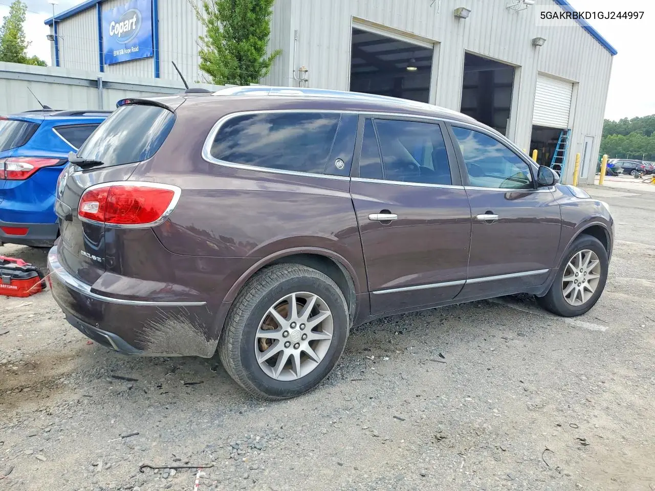 2016 Buick Enclave VIN: 5GAKRBKD1GJ244997 Lot: 61535066