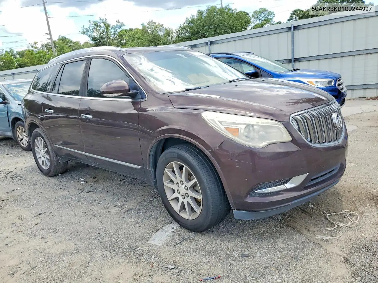 2016 Buick Enclave VIN: 5GAKRBKD1GJ244997 Lot: 61535066