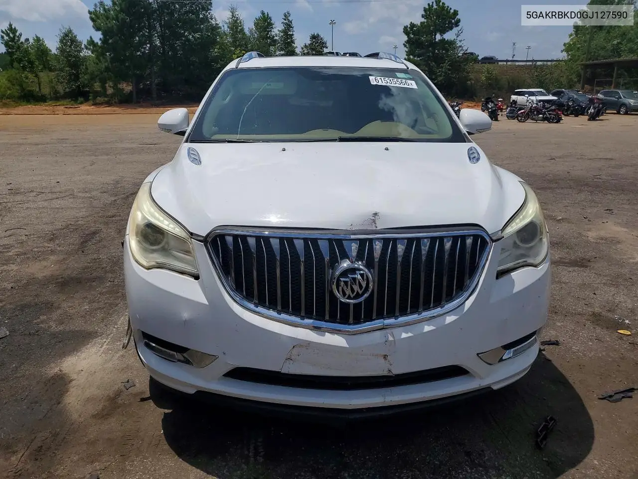 2016 Buick Enclave VIN: 5GAKRBKD0GJ127590 Lot: 61535566