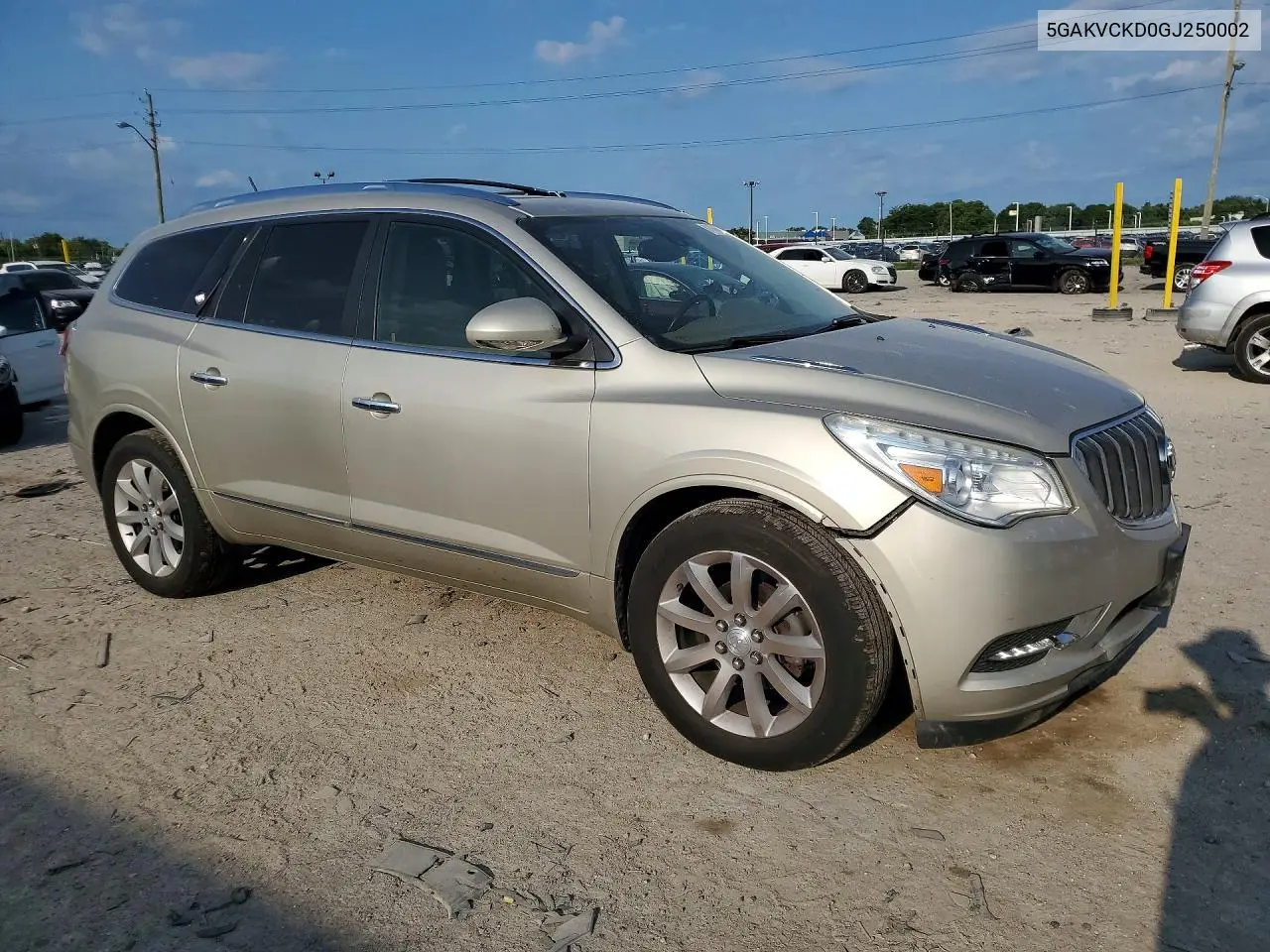 2016 Buick Enclave VIN: 5GAKVCKD0GJ250002 Lot: 61736916