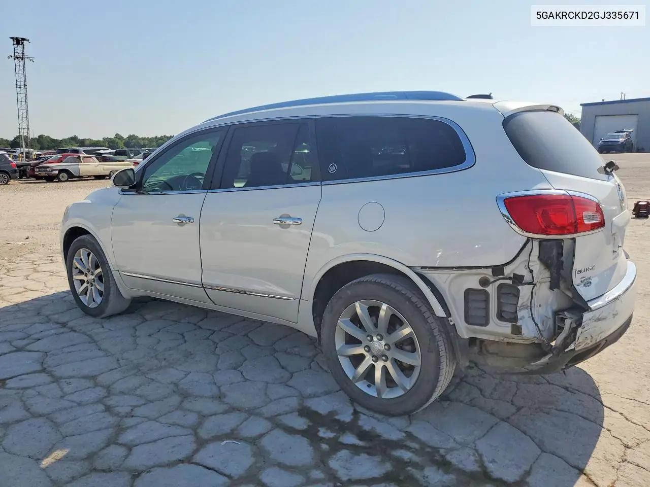 2016 Buick Enclave VIN: 5GAKRCKD2GJ335671 Lot: 61930116
