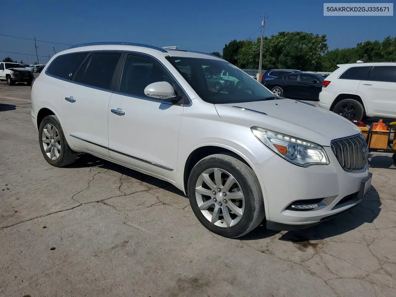 2016 Buick Enclave VIN: 5GAKRCKD2GJ335671 Lot: 61930116