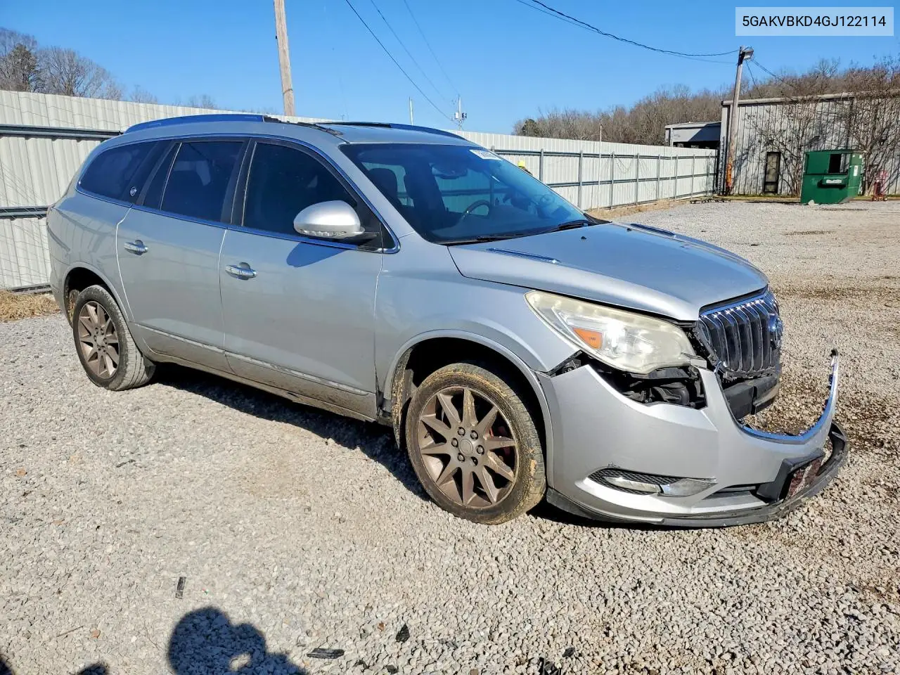 5GAKVBKD4GJ122114 2016 Buick Enclave