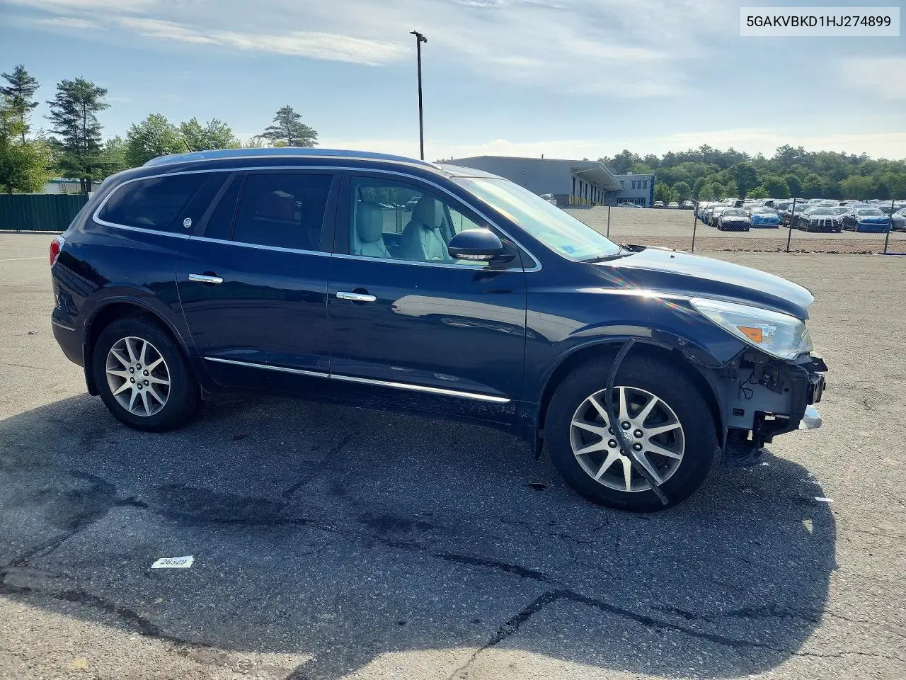 2017 Buick Enclave VIN: 5GAKVBKD1HJ274899 Lot: 57008046