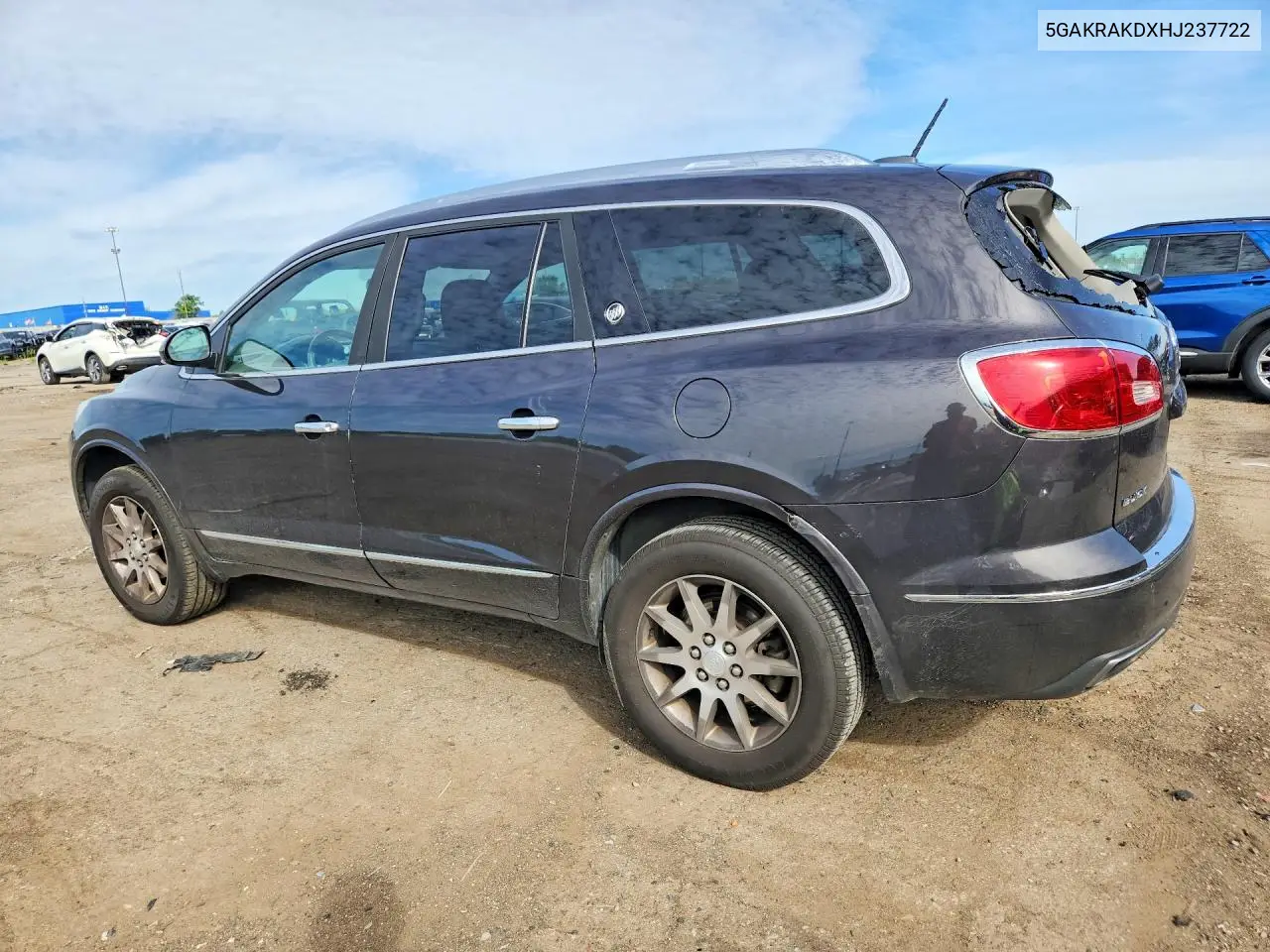 2017 Buick Enclave VIN: 5GAKRAKDXHJ237722 Lot: 57131316