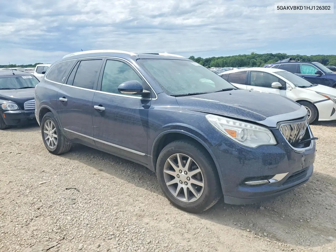 2017 Buick Enclave VIN: 5GAKVBKD1HJ126302 Lot: 57611276