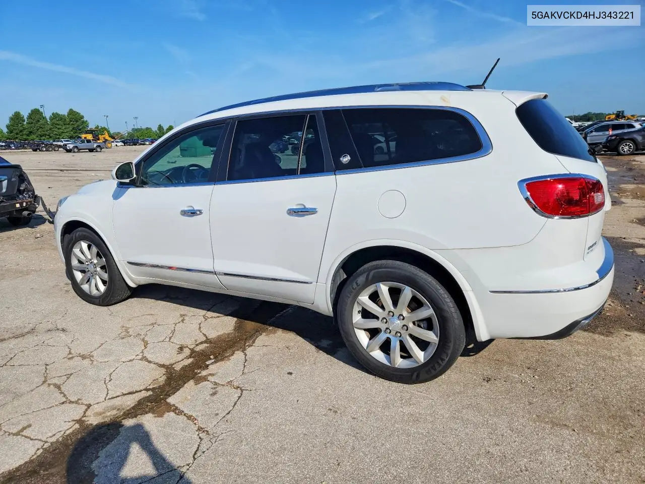 2017 Buick Enclave VIN: 5GAKVCKD4HJ343221 Lot: 58268226