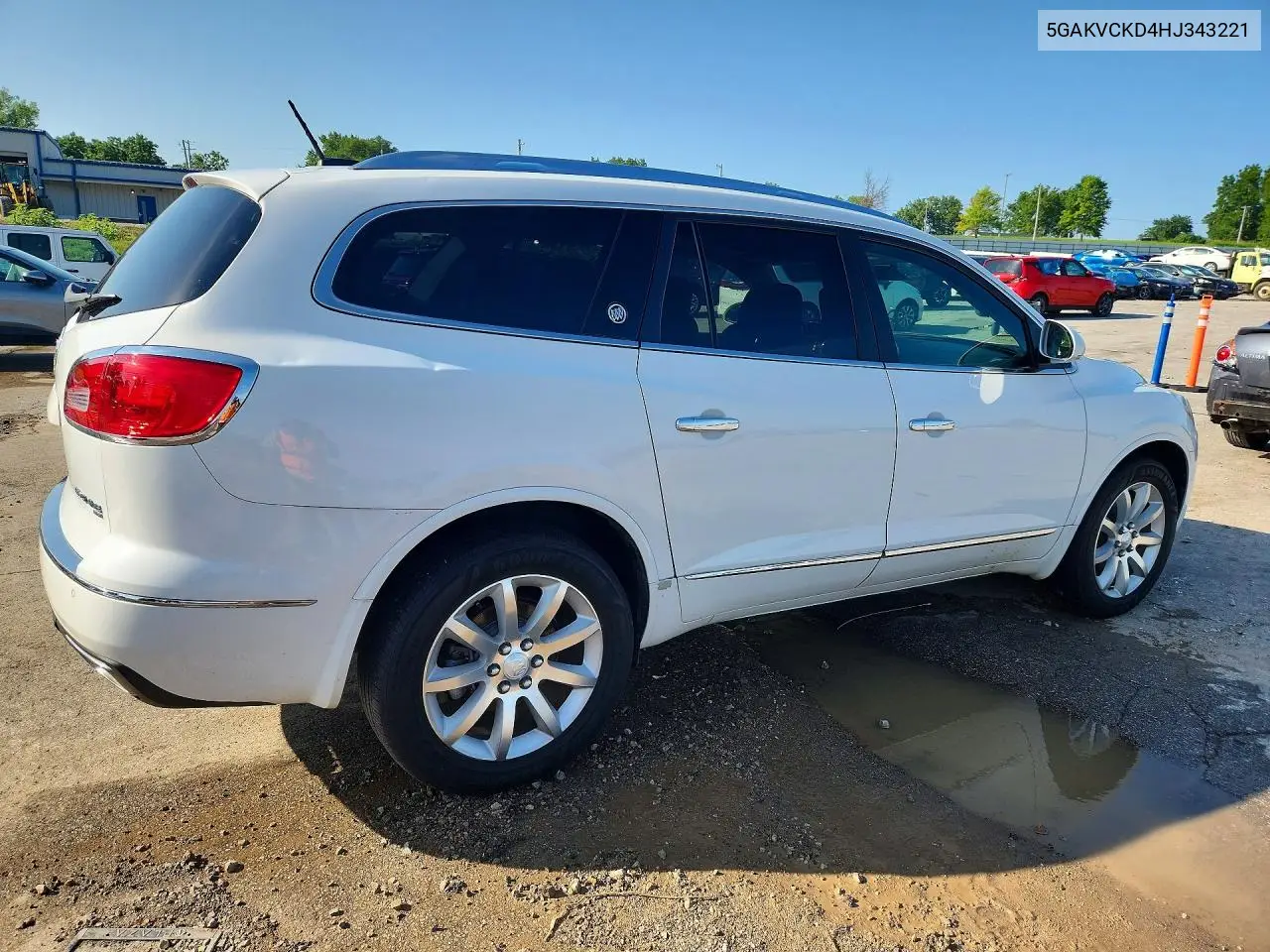 2017 Buick Enclave VIN: 5GAKVCKD4HJ343221 Lot: 58268226