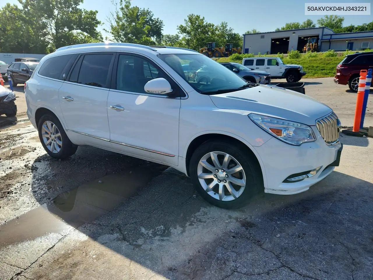 2017 Buick Enclave VIN: 5GAKVCKD4HJ343221 Lot: 58268226