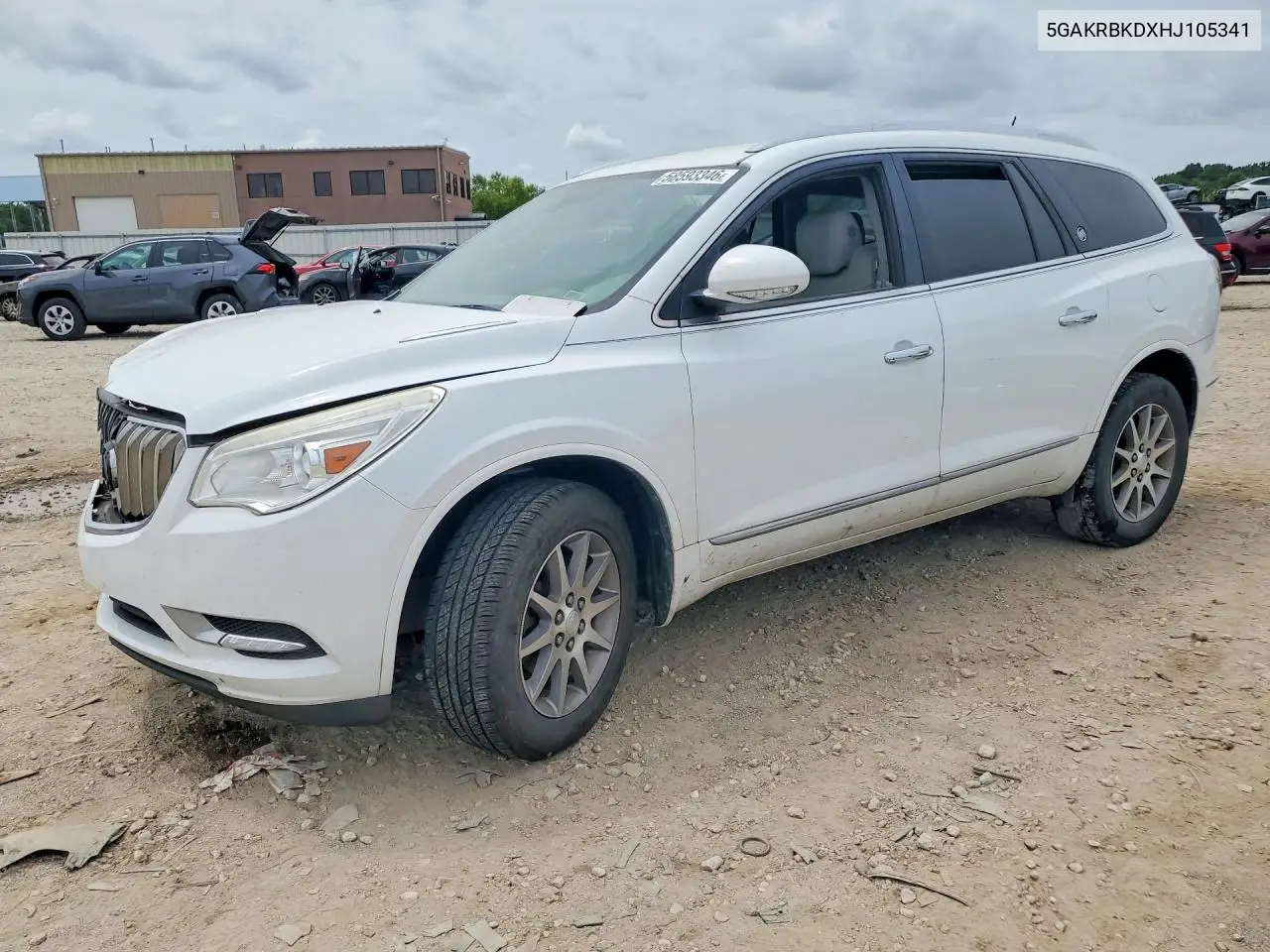 2017 Buick Enclave VIN: 5GAKRBKDXHJ105341 Lot: 58593346