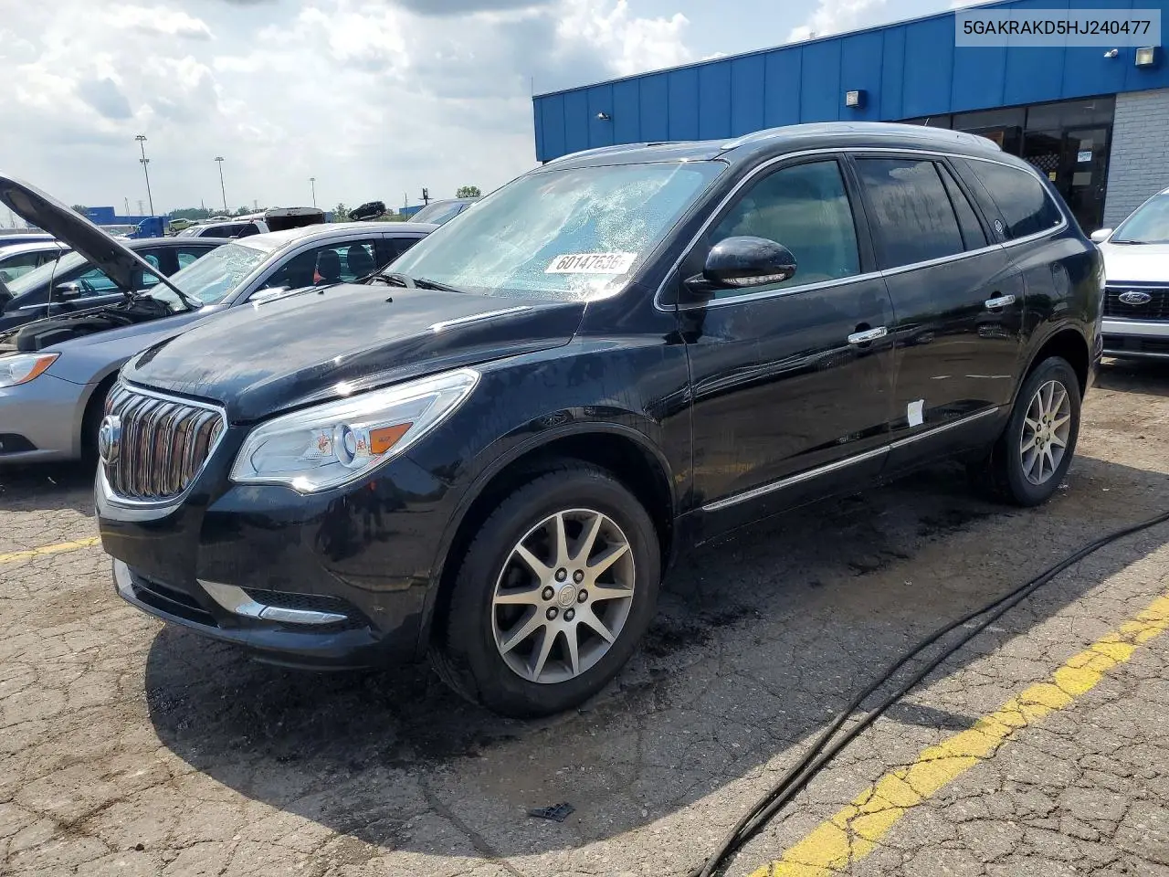 2017 Buick Enclave VIN: 5GAKRAKD5HJ240477 Lot: 60147636