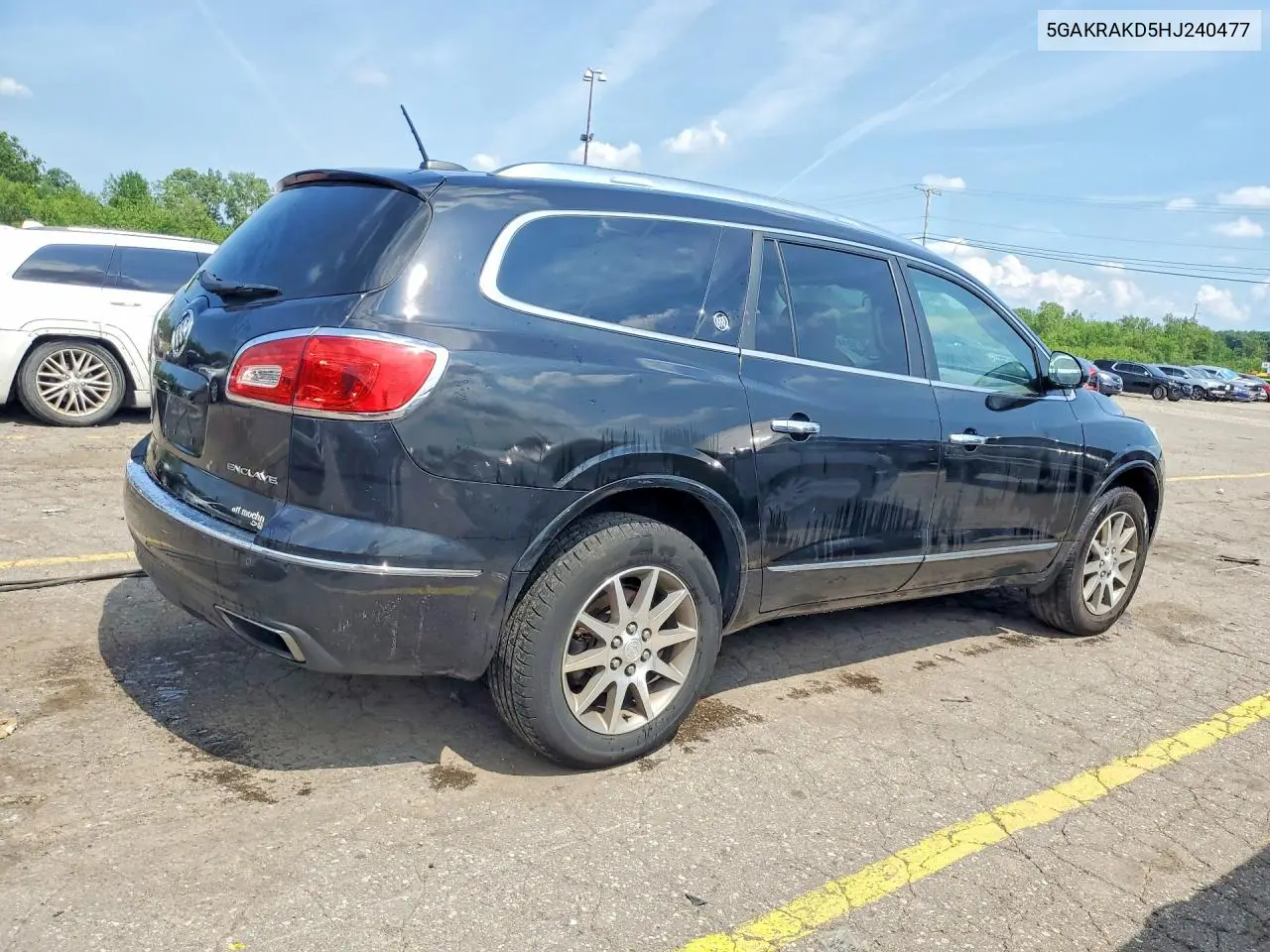 2017 Buick Enclave VIN: 5GAKRAKD5HJ240477 Lot: 60147636