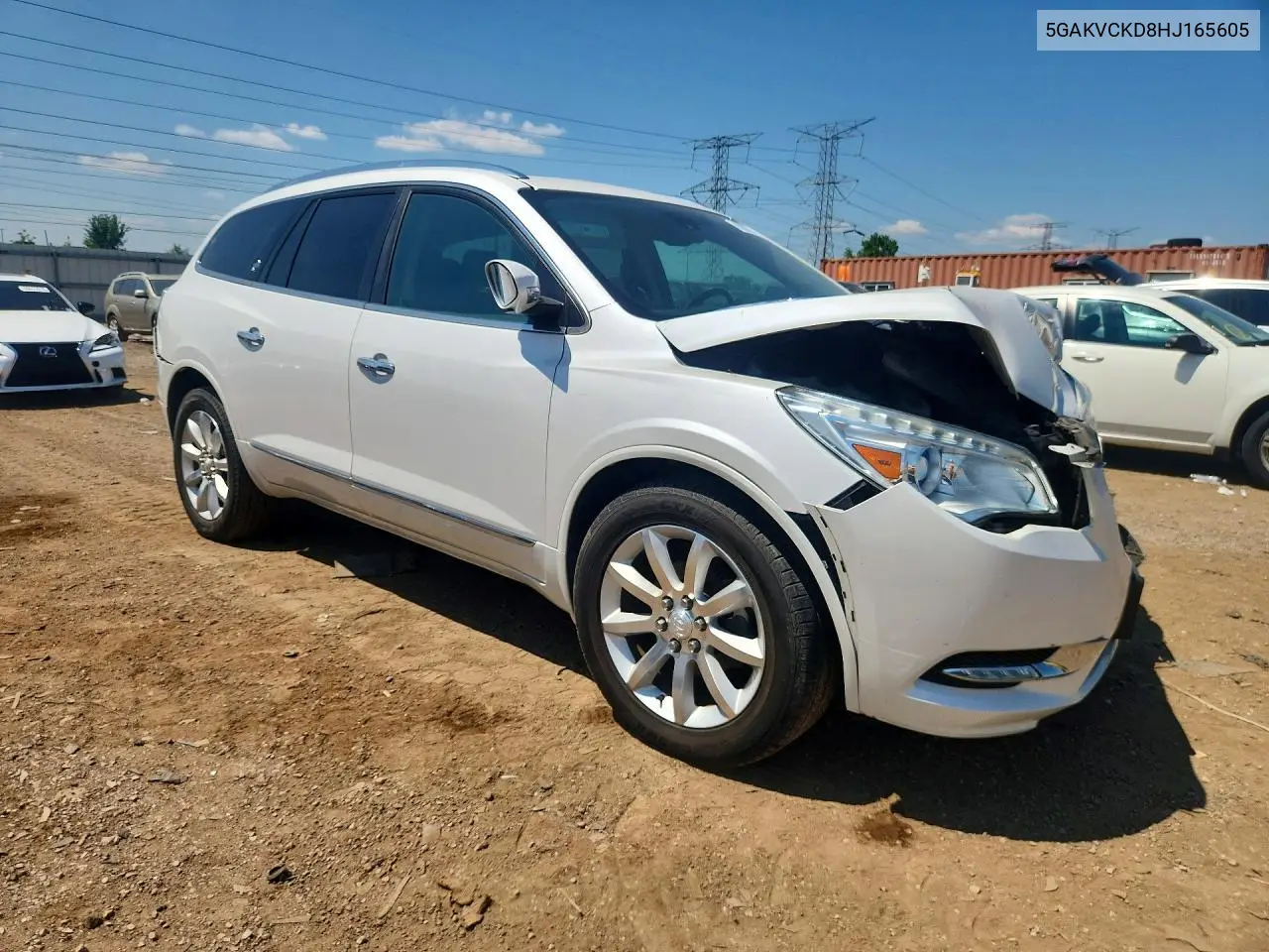 2017 Buick Enclave VIN: 5GAKVCKD8HJ165605 Lot: 60584316