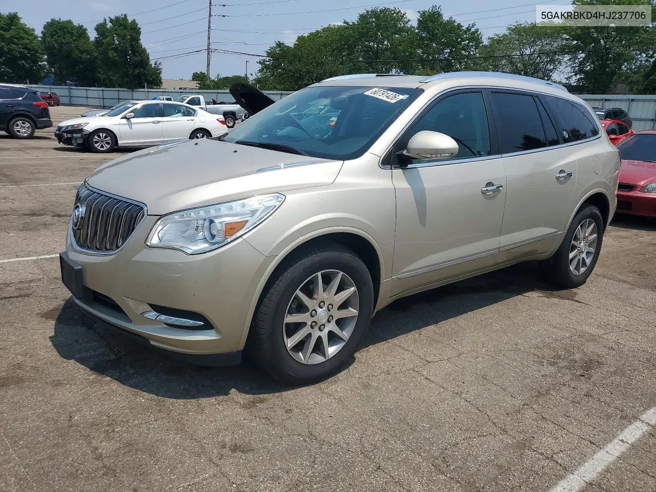 2017 Buick Enclave VIN: 5GAKRBKD4HJ237706 Lot: 60791426