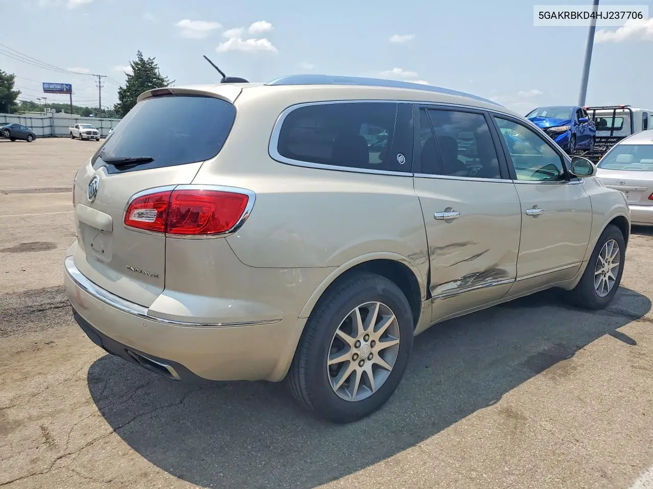 2017 Buick Enclave VIN: 5GAKRBKD4HJ237706 Lot: 60791426