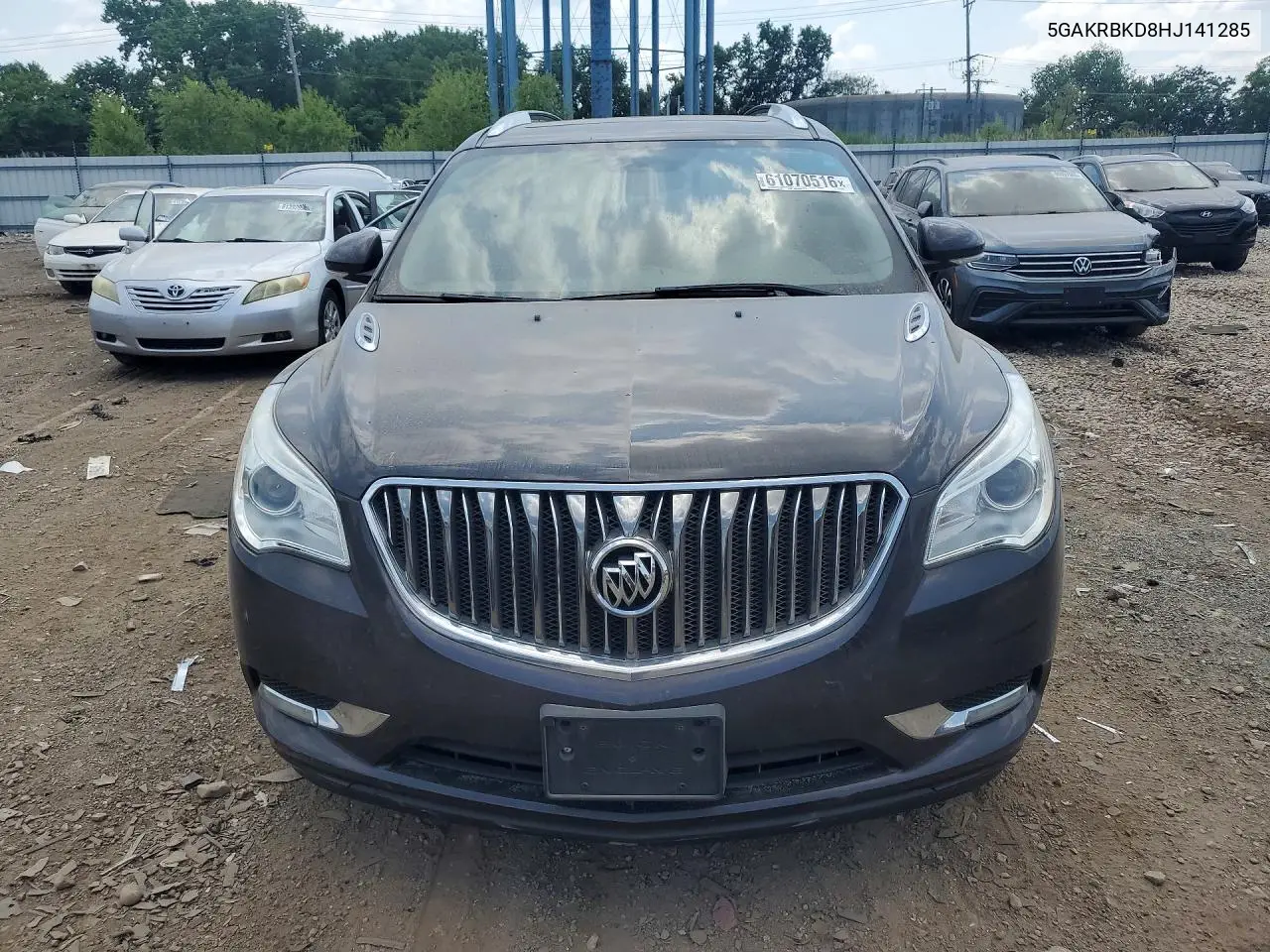 2017 Buick Enclave VIN: 5GAKRBKD8HJ141285 Lot: 61070516