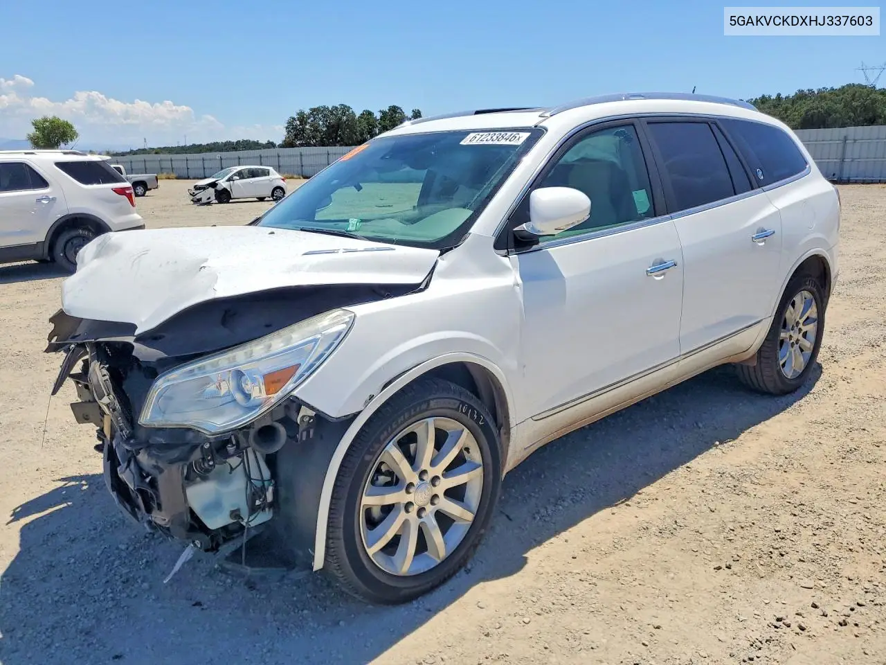 2017 Buick Enclave VIN: 5GAKVCKDXHJ337603 Lot: 61233846