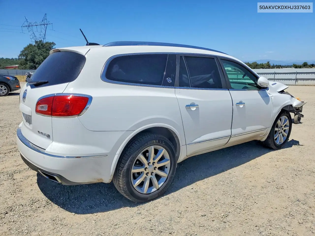 2017 Buick Enclave VIN: 5GAKVCKDXHJ337603 Lot: 61233846