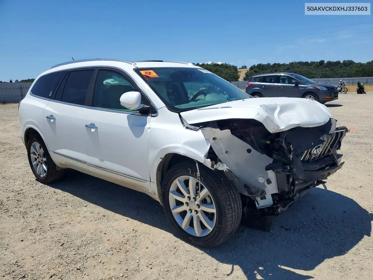 2017 Buick Enclave VIN: 5GAKVCKDXHJ337603 Lot: 61233846