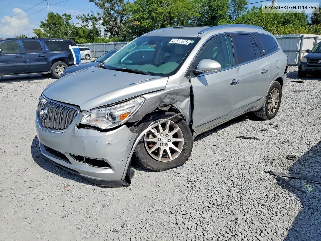 2017 Buick Enclave VIN: 5GAKRBKD7HJ114756 Lot: 61390206