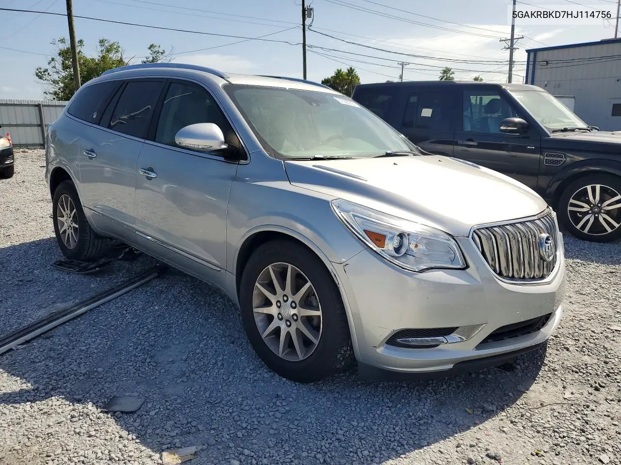 2017 Buick Enclave VIN: 5GAKRBKD7HJ114756 Lot: 61390206