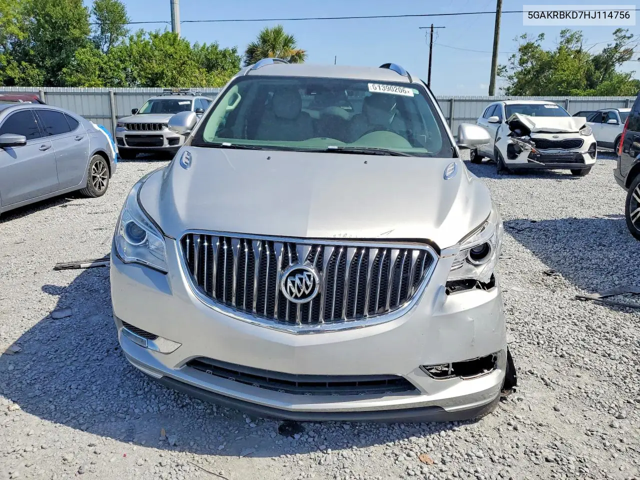 2017 Buick Enclave VIN: 5GAKRBKD7HJ114756 Lot: 61390206
