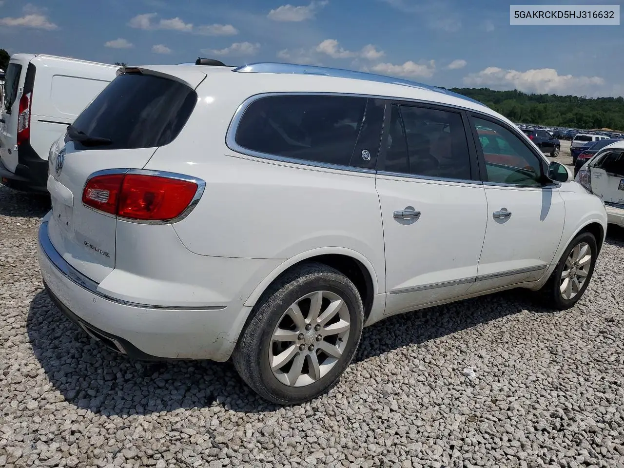 2017 Buick Enclave VIN: 5GAKRCKD5HJ316632 Lot: 61562256