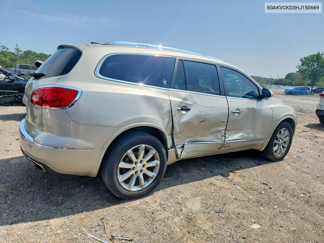 2017 Buick Enclave VIN: 5GAKVCKD3HJ150669 Lot: 61568586