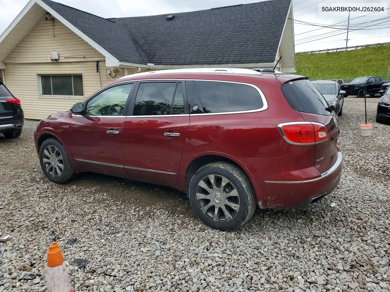 2017 Buick Enclave VIN: 5GAKRBKD0HJ262604 Lot: 61596486