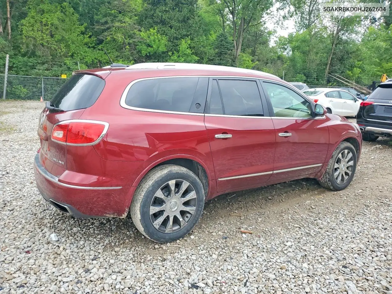 2017 Buick Enclave VIN: 5GAKRBKD0HJ262604 Lot: 61596486