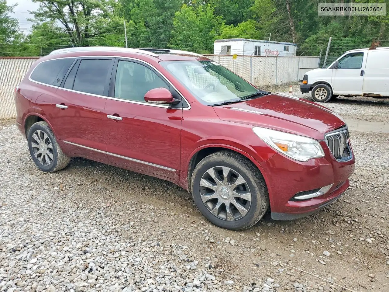 2017 Buick Enclave VIN: 5GAKRBKD0HJ262604 Lot: 61596486