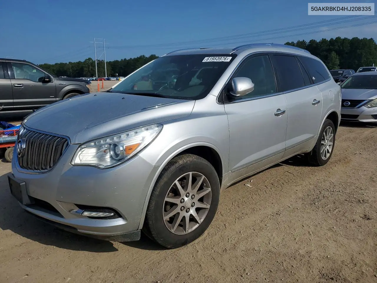 2017 Buick Enclave VIN: 5GAKRBKD4HJ208335 Lot: 61953976