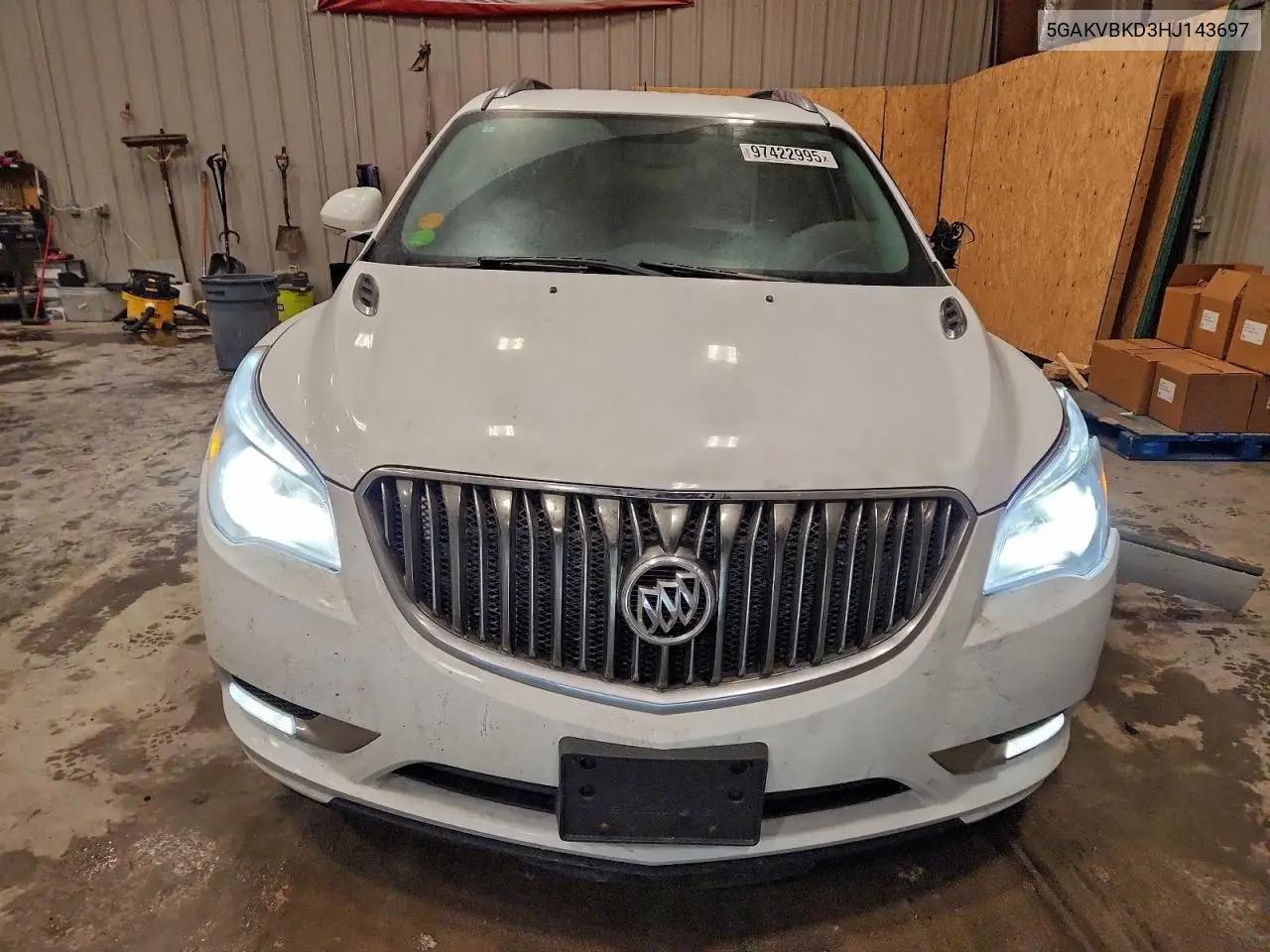 5GAKVBKD3HJ143697 2017 Buick Enclave