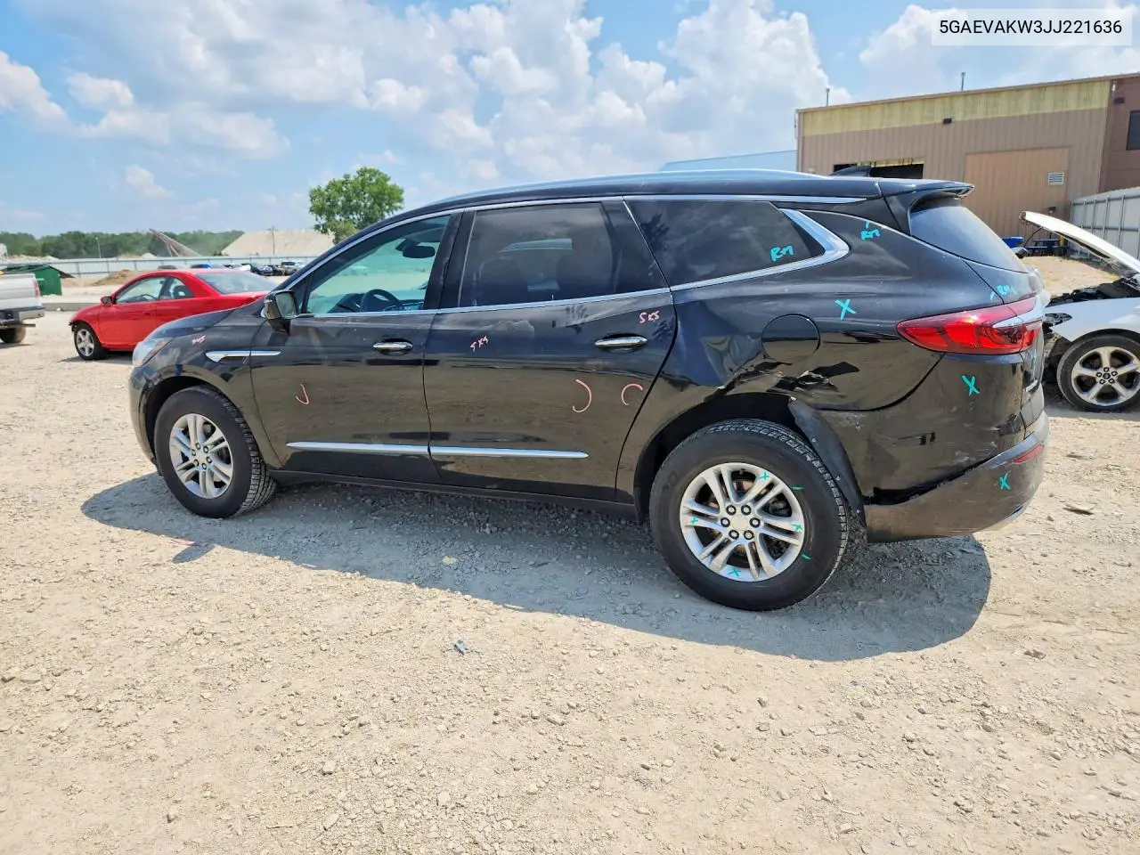 2018 Buick Enclave Essence VIN: 5GAEVAKW3JJ221636 Lot: 60663216