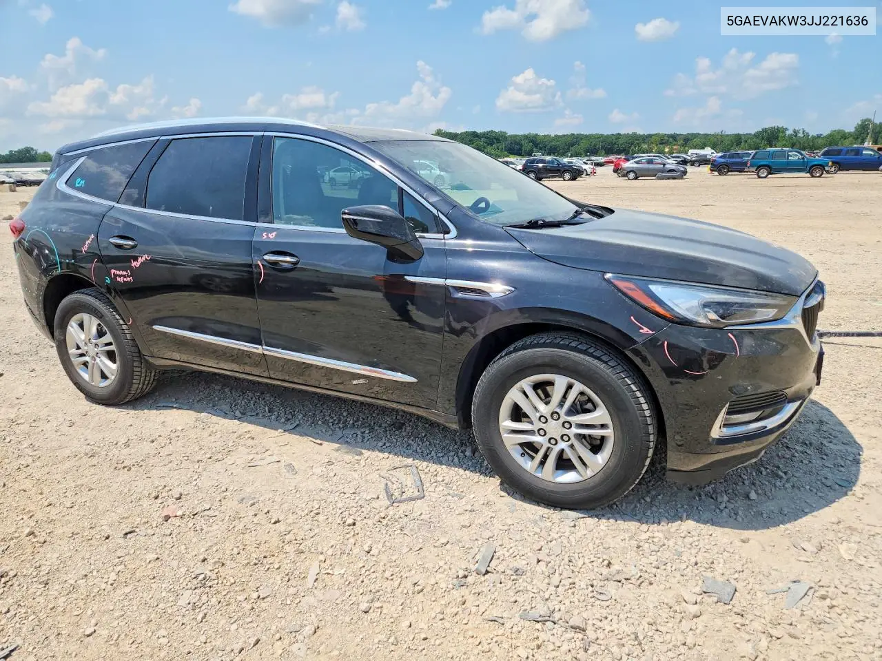 2018 Buick Enclave Essence VIN: 5GAEVAKW3JJ221636 Lot: 60663216
