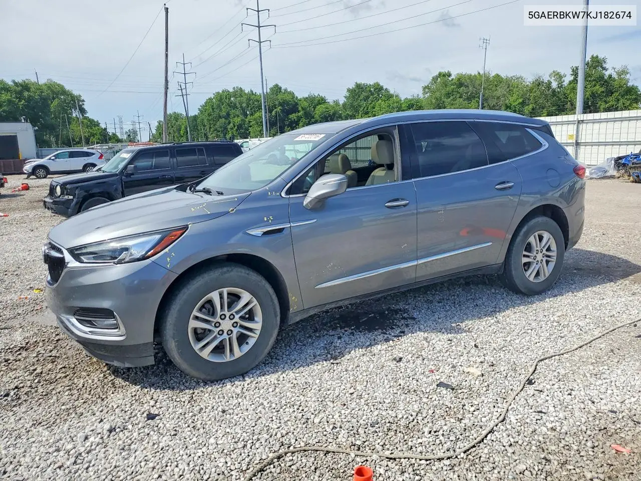 2019 Buick Enclave Essence VIN: 5GAERBKW7KJ182674 Lot: 56722216