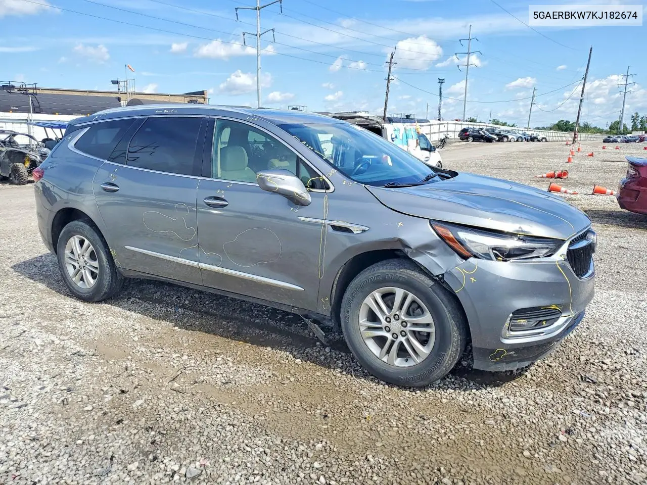2019 Buick Enclave Essence VIN: 5GAERBKW7KJ182674 Lot: 56722216
