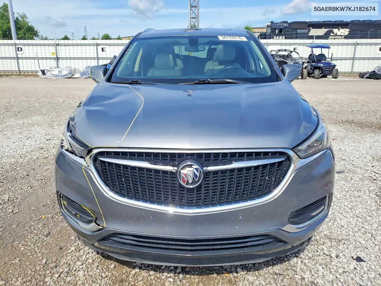 2019 Buick Enclave Essence VIN: 5GAERBKW7KJ182674 Lot: 56722216