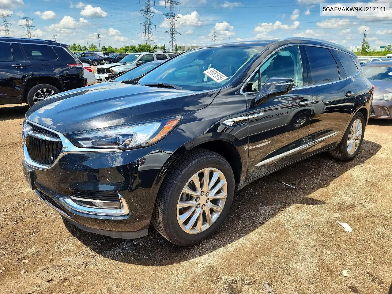 2019 Buick Enclave Essence VIN: 5GAEVAKW9KJ217141 Lot: 58062616