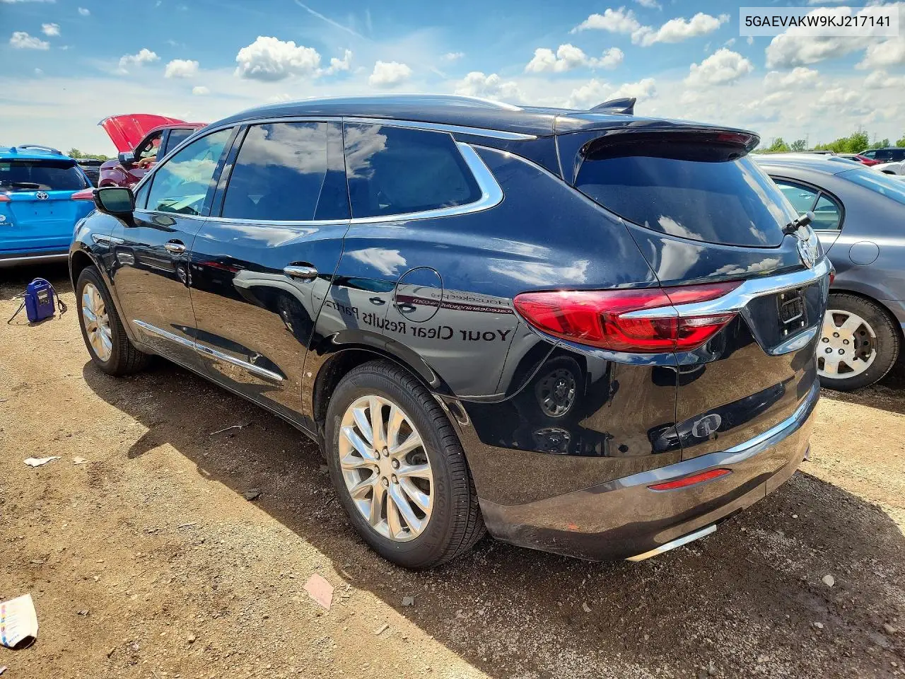2019 Buick Enclave Essence VIN: 5GAEVAKW9KJ217141 Lot: 58062616