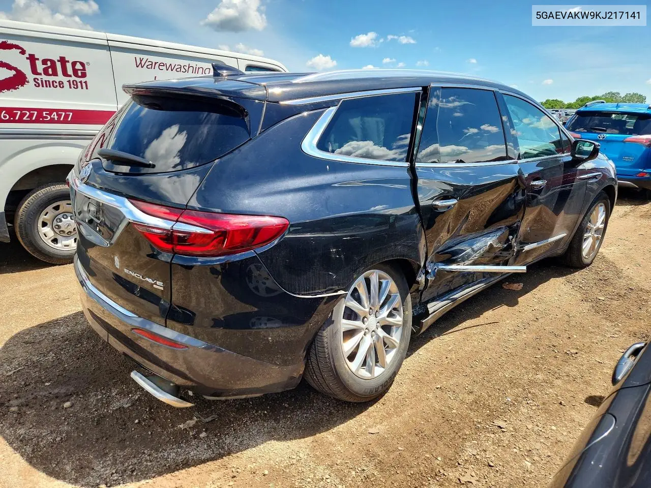 2019 Buick Enclave Essence VIN: 5GAEVAKW9KJ217141 Lot: 58062616