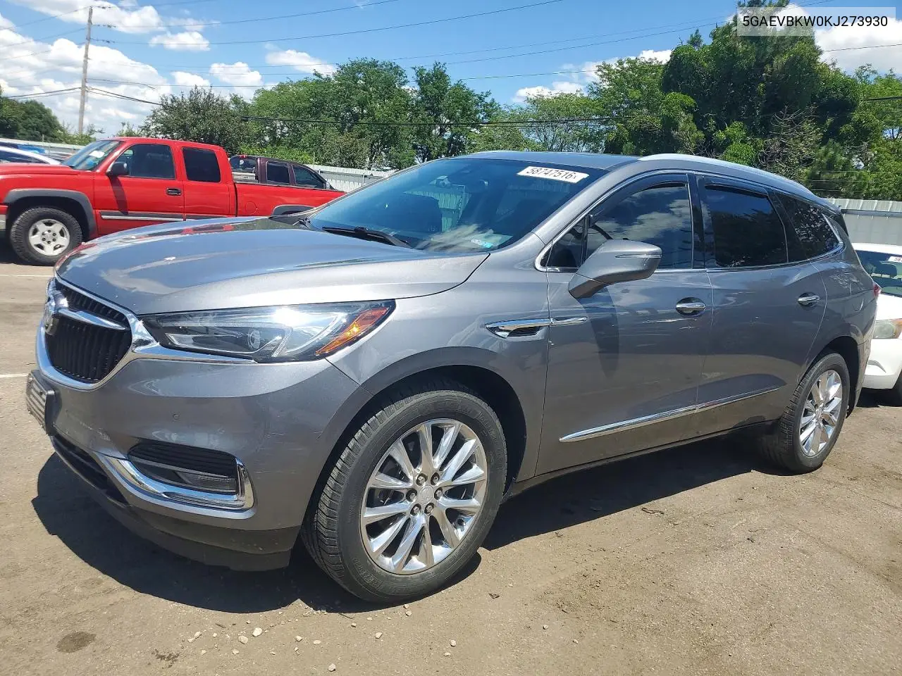 2019 Buick Enclave Premium VIN: 5GAEVBKW0KJ273930 Lot: 58747516