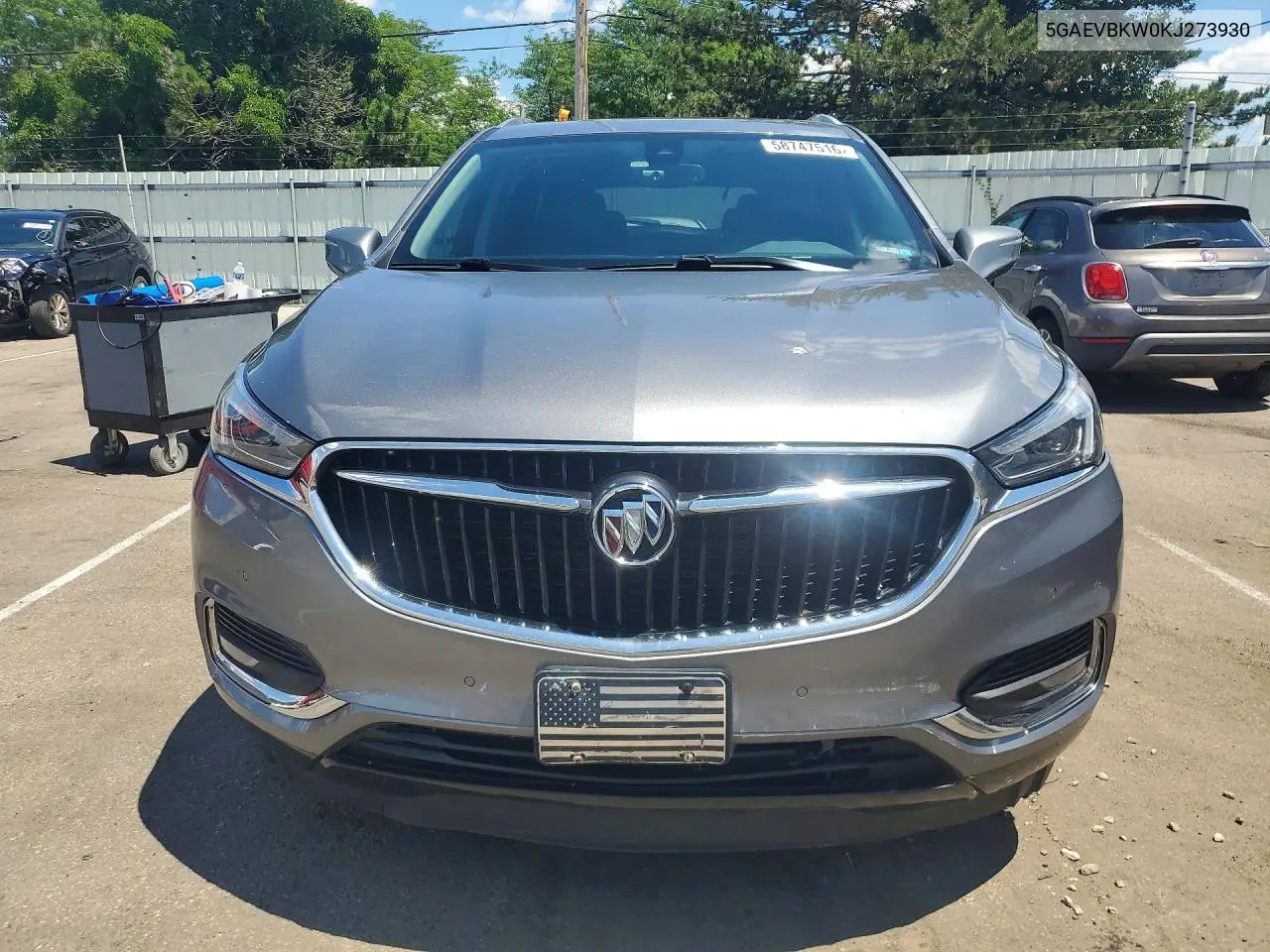 2019 Buick Enclave Premium VIN: 5GAEVBKW0KJ273930 Lot: 58747516