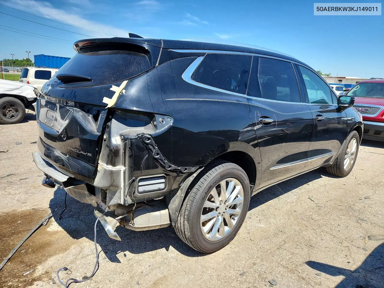 2019 Buick Enclave Essence VIN: 5GAERBKW3KJ149011 Lot: 58956586