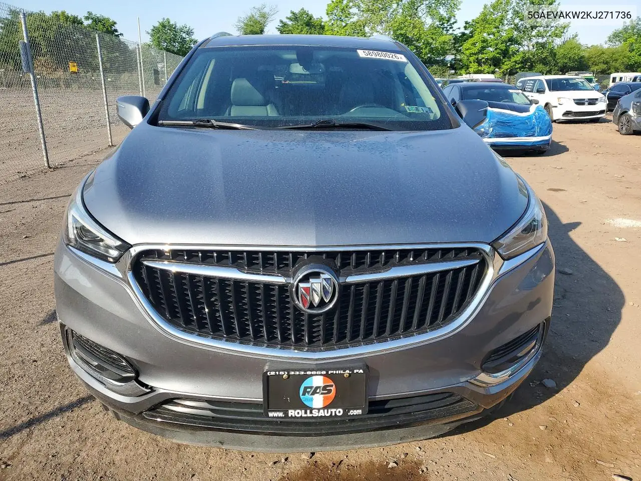 2019 Buick Enclave Essence VIN: 5GAEVAKW2KJ271736 Lot: 58980026